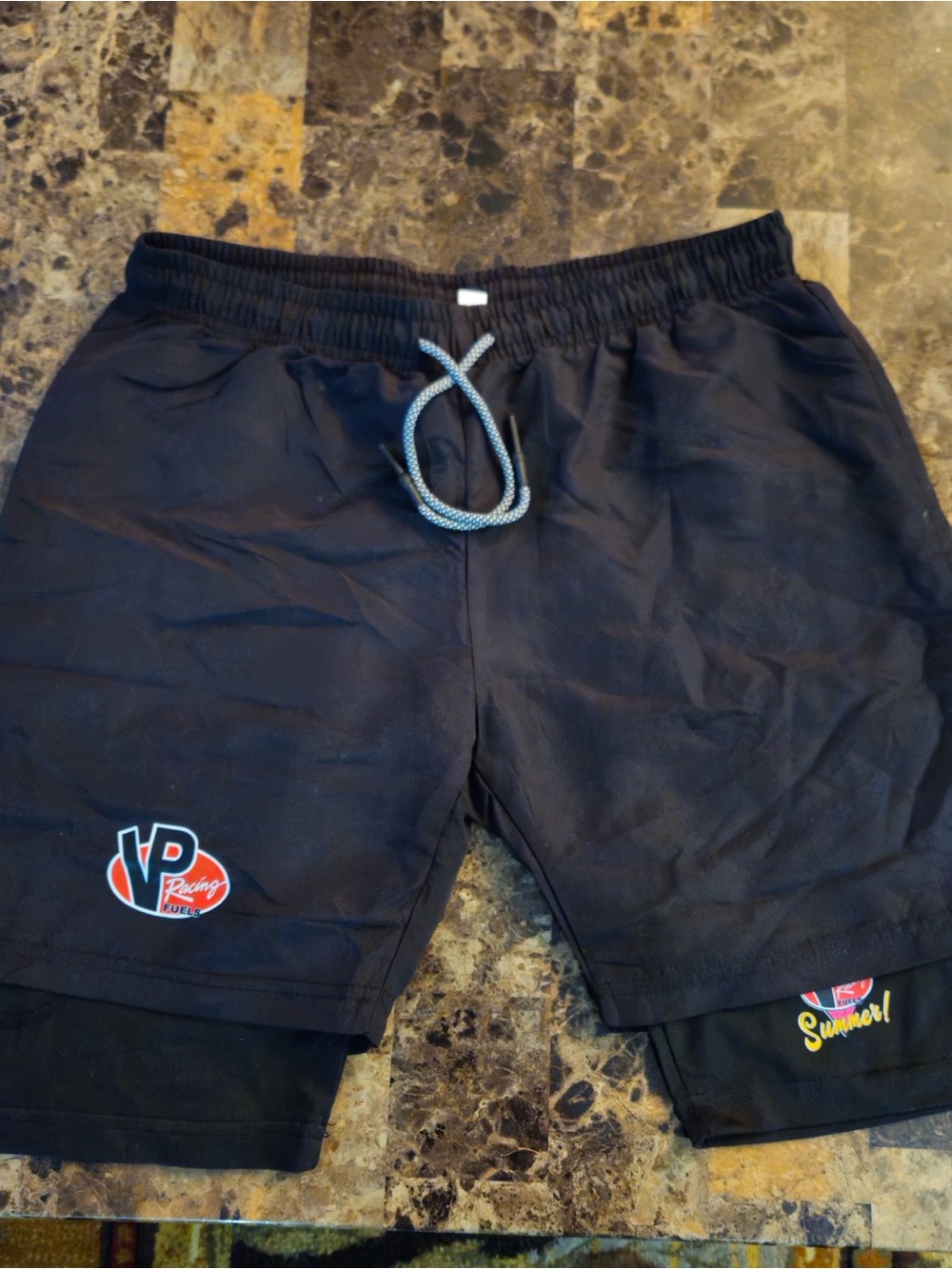 VP Racing Fuel Athletic Shorts With Spandex Liner Small